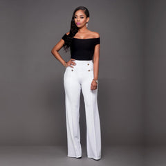 High Waist Formal Elegant Long Trousers InsStreet