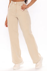 Dressed To Impress No Stretch Trouser Jeans - Khaki Ins Street