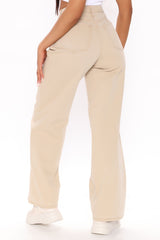 Dressed To Impress No Stretch Trouser Jeans - Khaki Ins Street