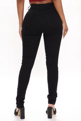 Drive To The Ocean Jeans - Black Ins Street
