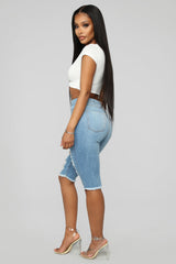 Lost At Sea Shorts - Light Blue Ins Street