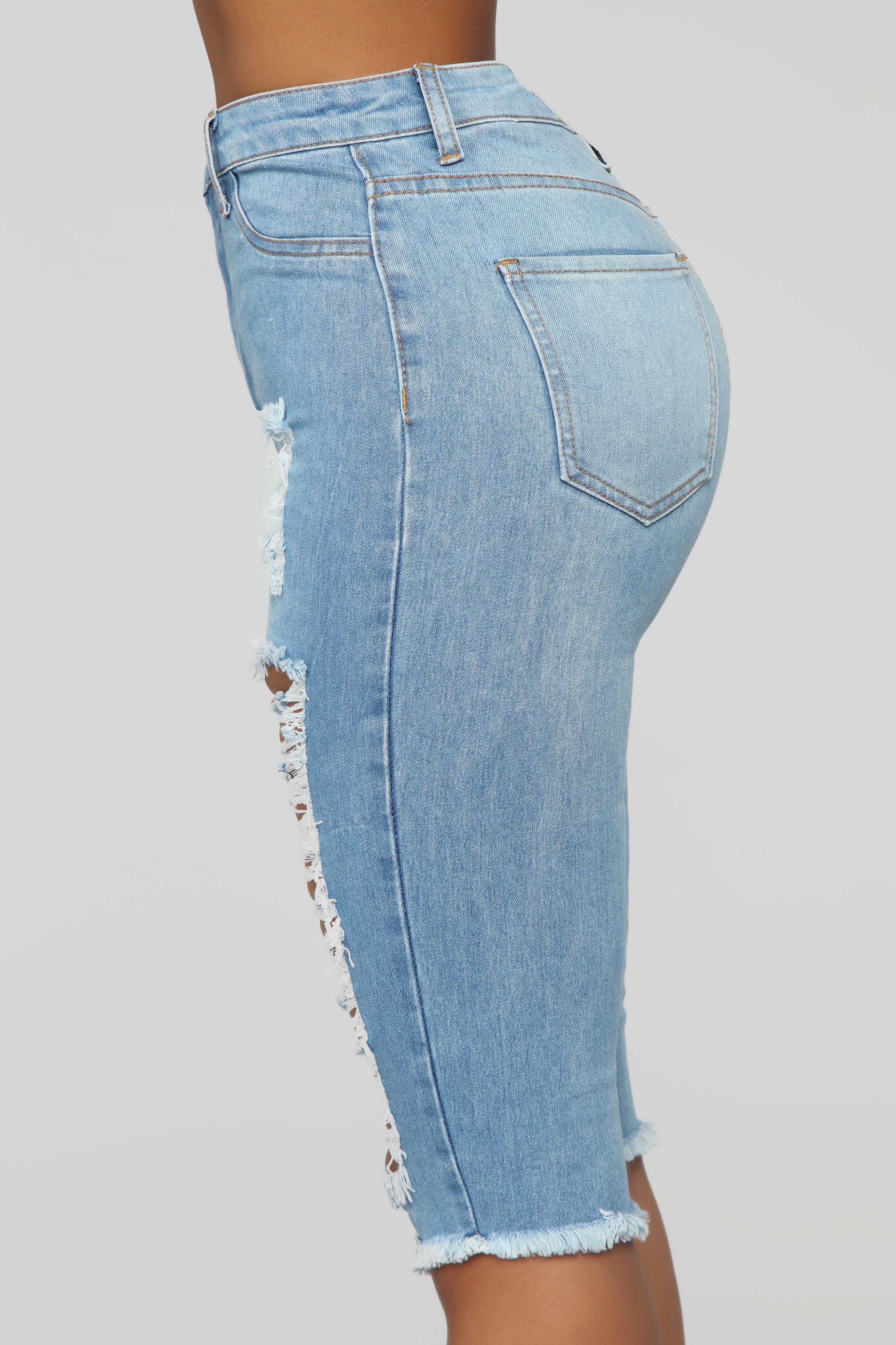 Lost At Sea Shorts - Light Blue Ins Street