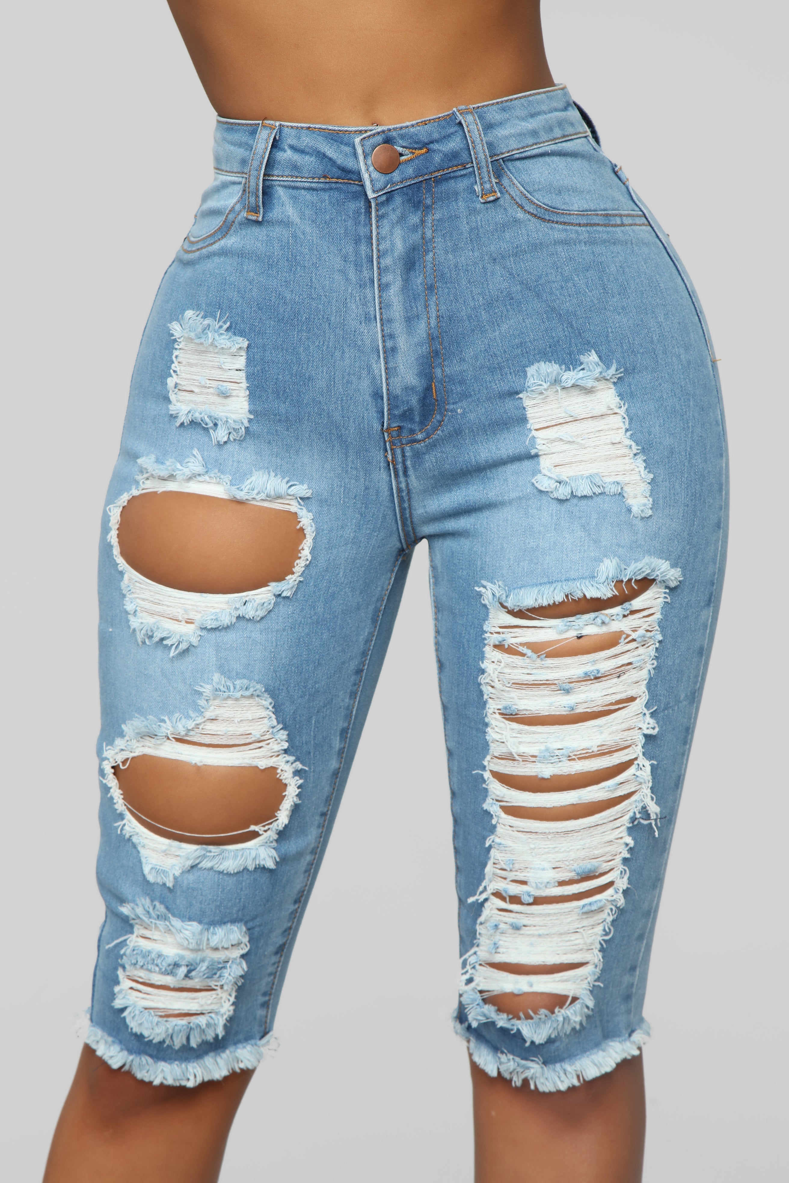 Lost At Sea Shorts - Light Blue Ins Street