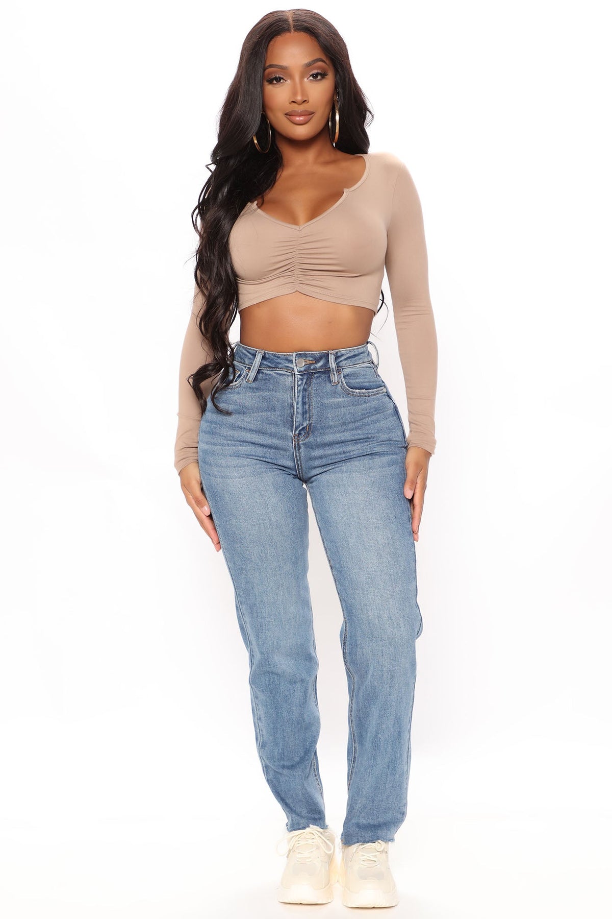 All You Can Straight Leg Jeans - Medium Wash Ins Street