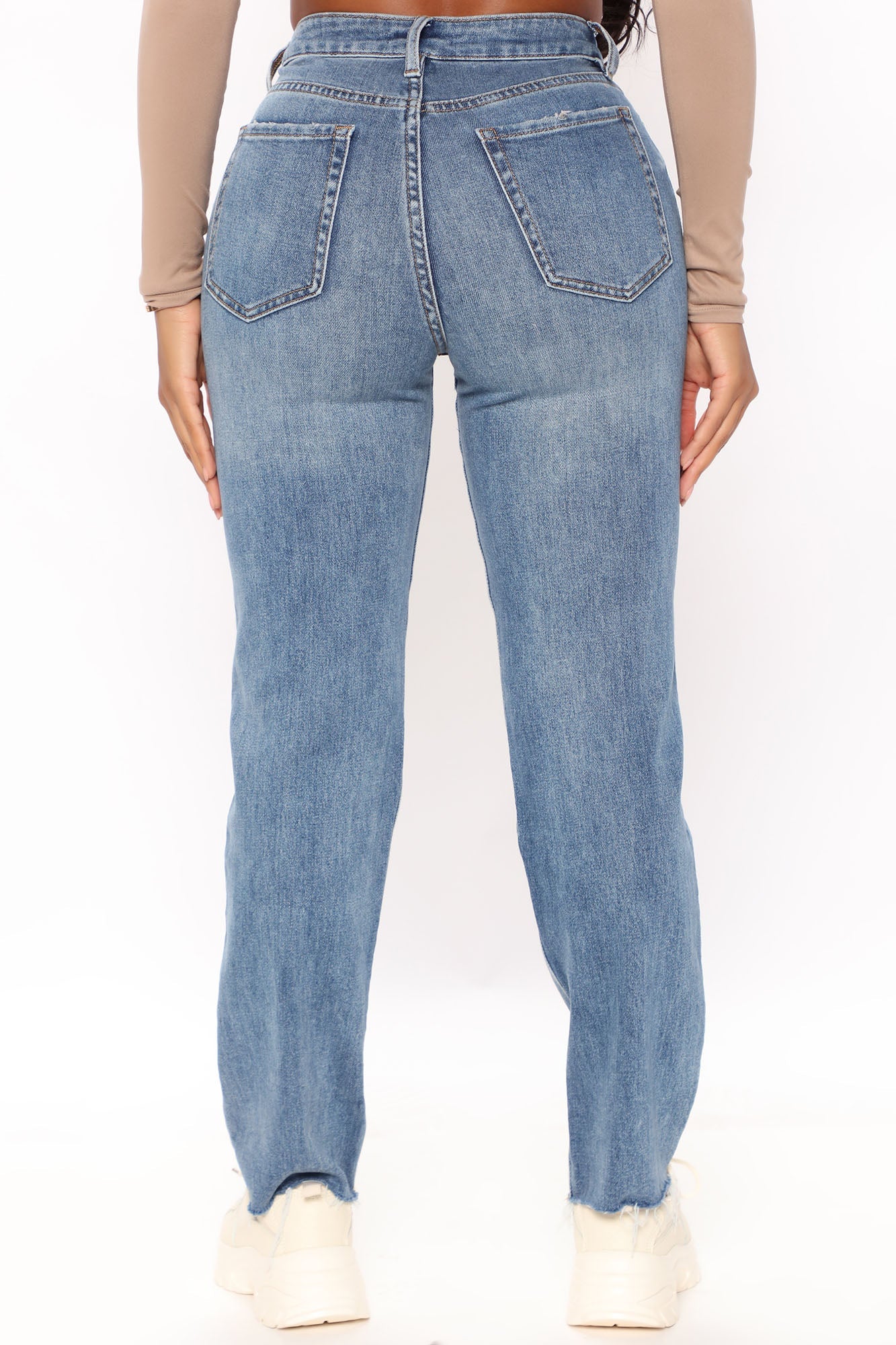 All You Can Straight Leg Jeans - Medium Wash Ins Street