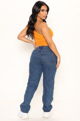 Show Me What You Got Carpenter Jeans - Medium Blue Wash Ins Street