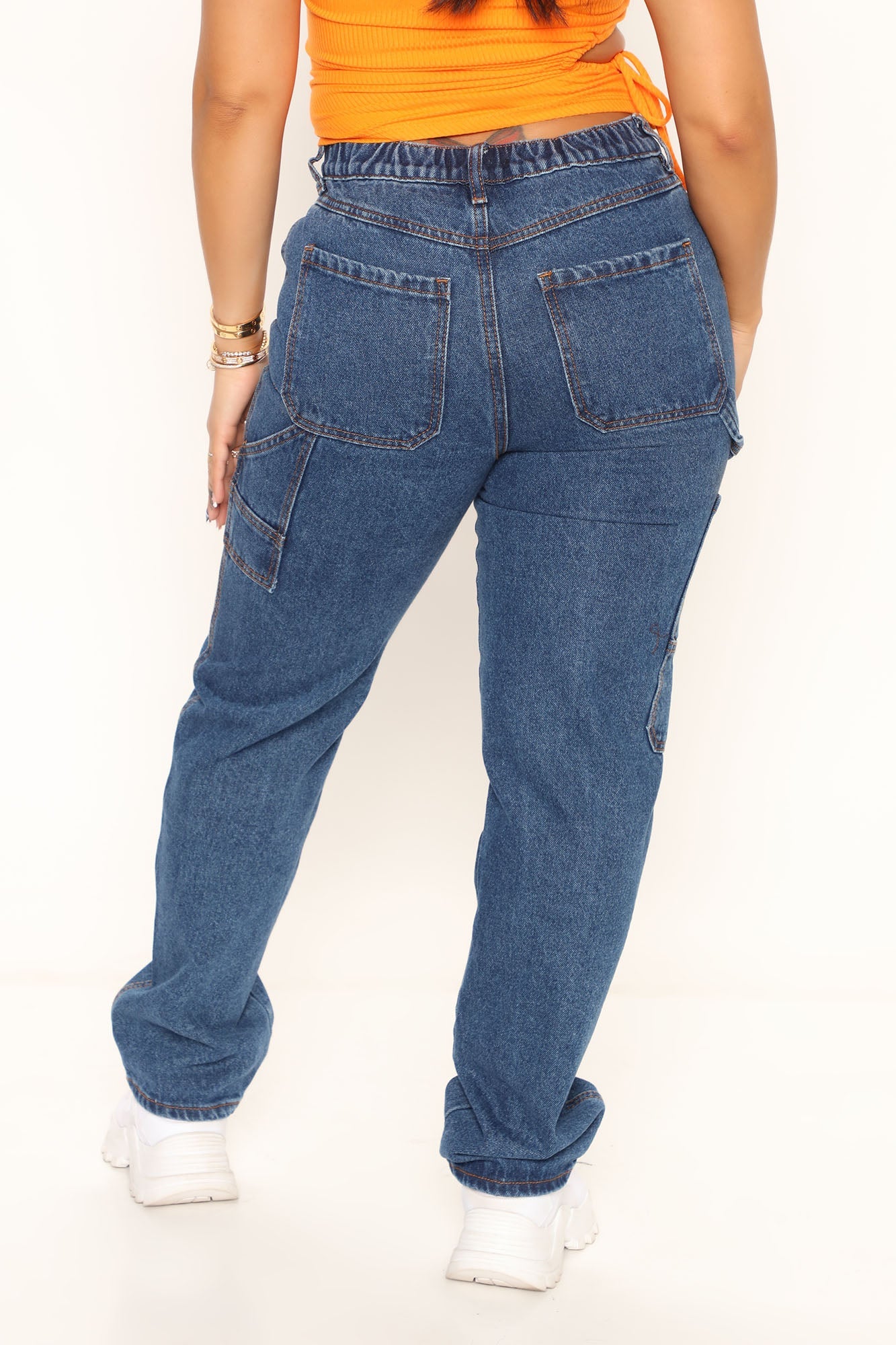 Show Me What You Got Carpenter Jeans - Medium Blue Wash Ins Street