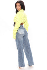 Journey Tripper  Ripped Jeans - Medium Blue Wash Ins Street