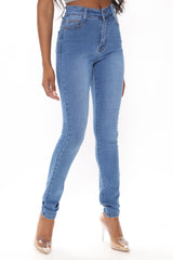 Tall Supernatural High Rise Jeans - Medium Blue Wash Ins Street