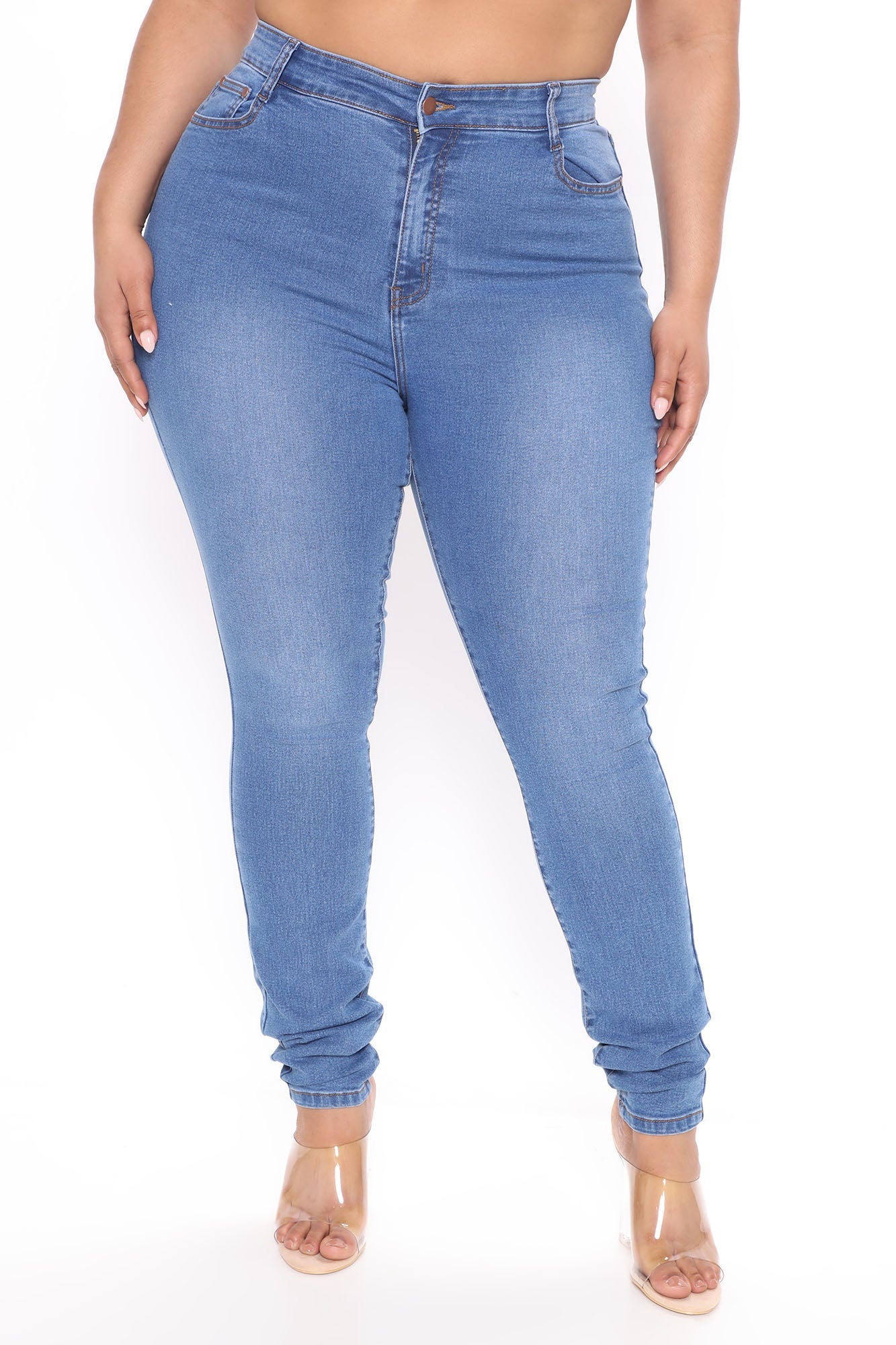 Tall Supernatural High Rise Jeans - Medium Blue Wash Ins Street
