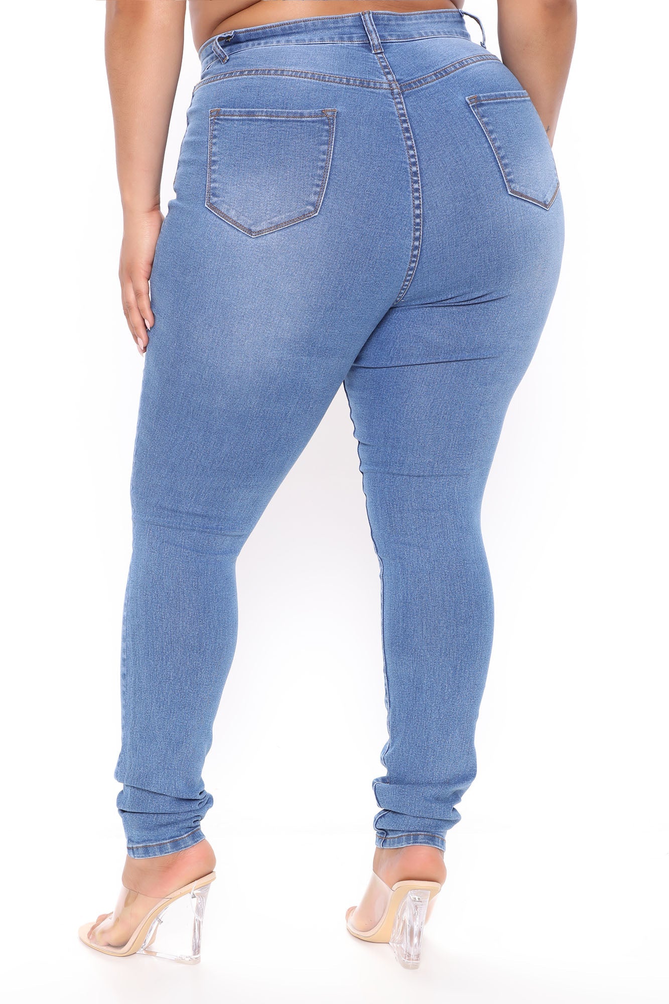 Tall Supernatural High Rise Jeans - Medium Blue Wash Ins Street