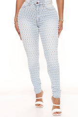 About the Feels Stretch Skinny Jeans - Light Blue Wash Ins Street