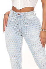 About the Feels Stretch Skinny Jeans - Light Blue Wash Ins Street
