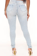 About the Feels Stretch Skinny Jeans - Light Blue Wash Ins Street