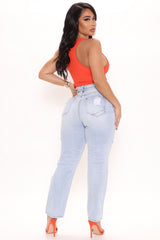 It's Alright Mom Jeans - Light Blue Wash Ins Street