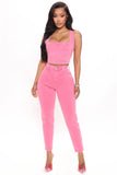 Candy Coated High Rise Mom Jeans - Pink Ins Street