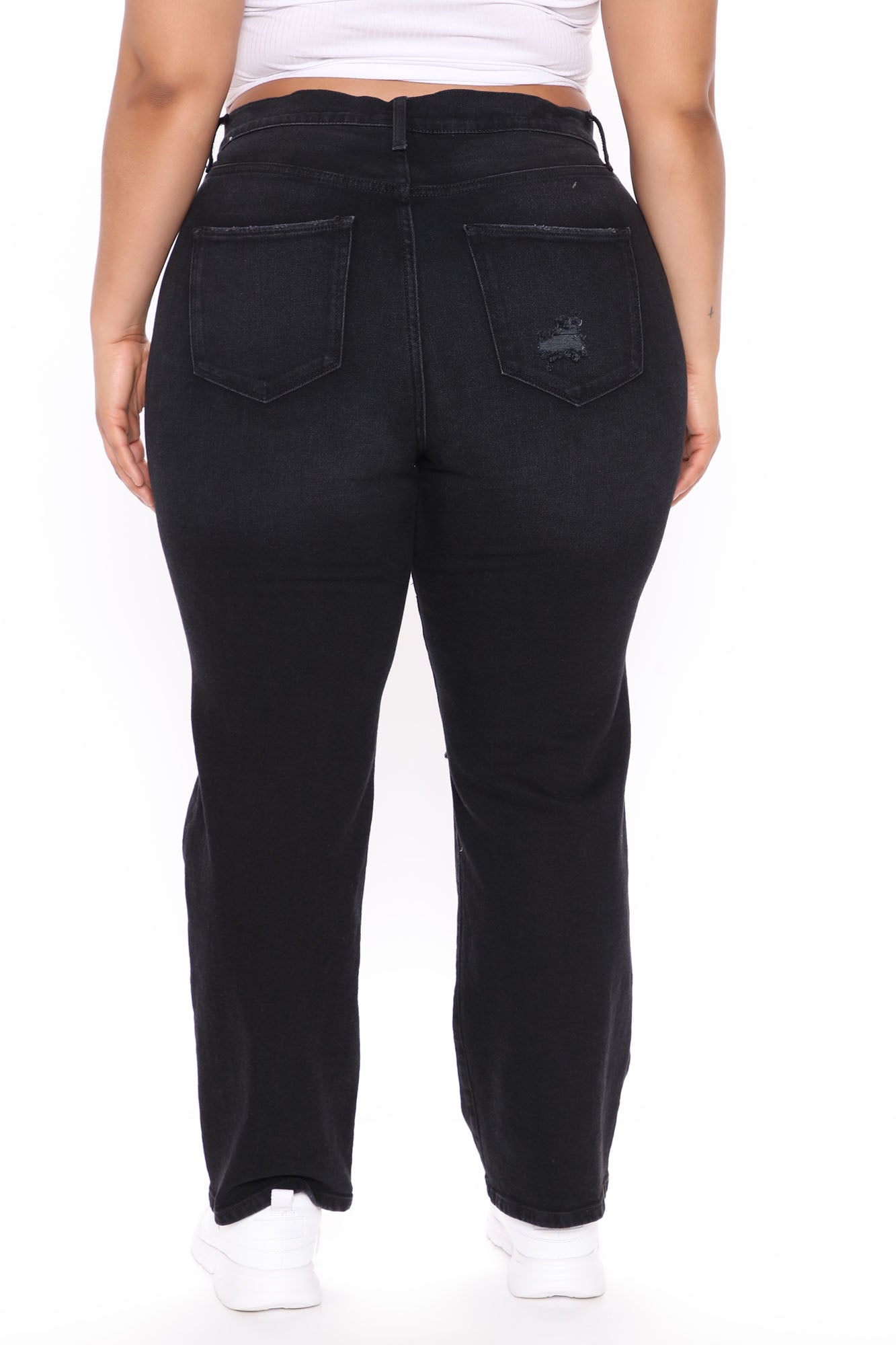 You Need To Relax Straight Leg Jeans - Black Ins Street