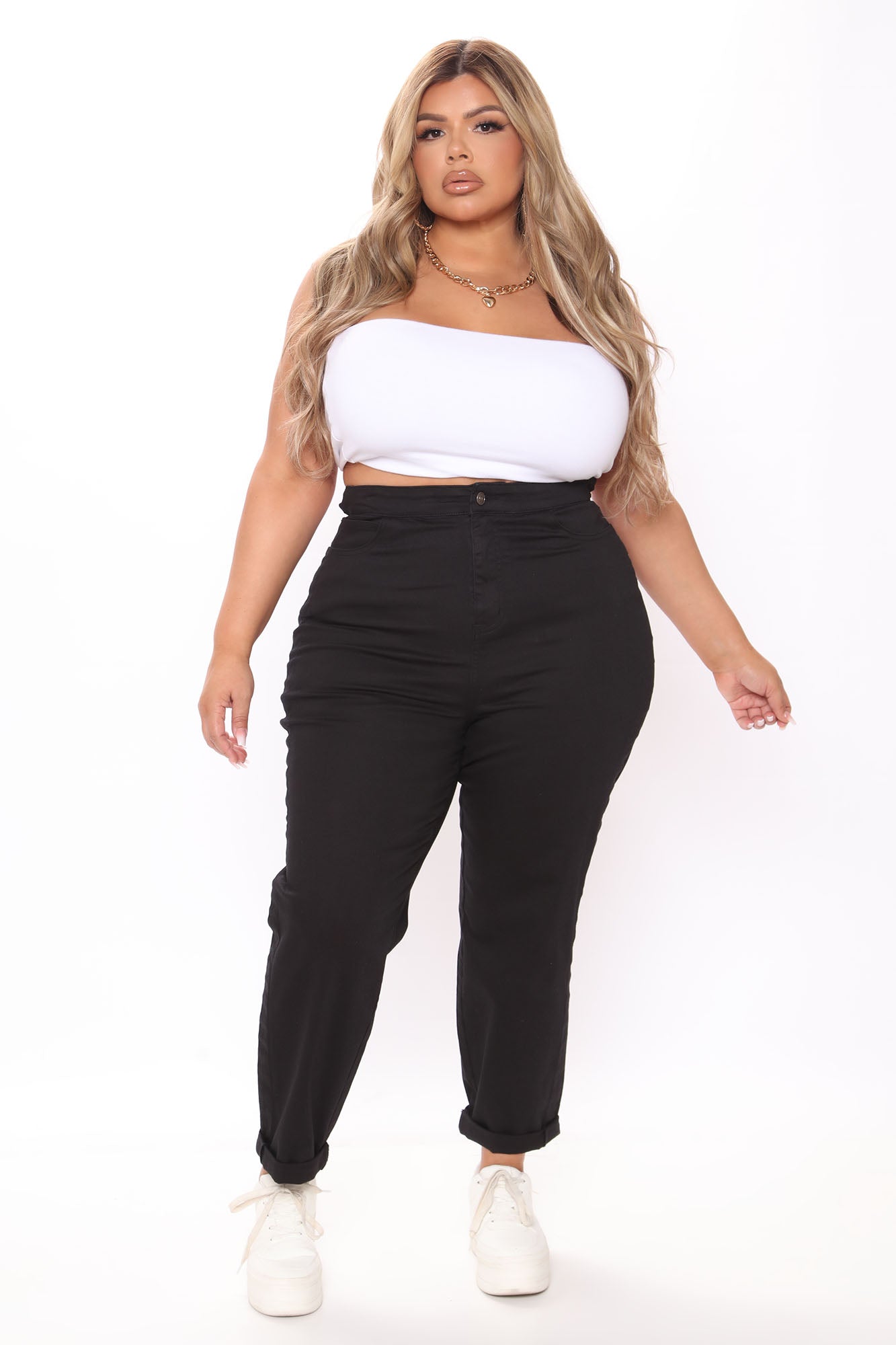 Tie 'Em Up Boyfriend Jeans - Black Ins Street