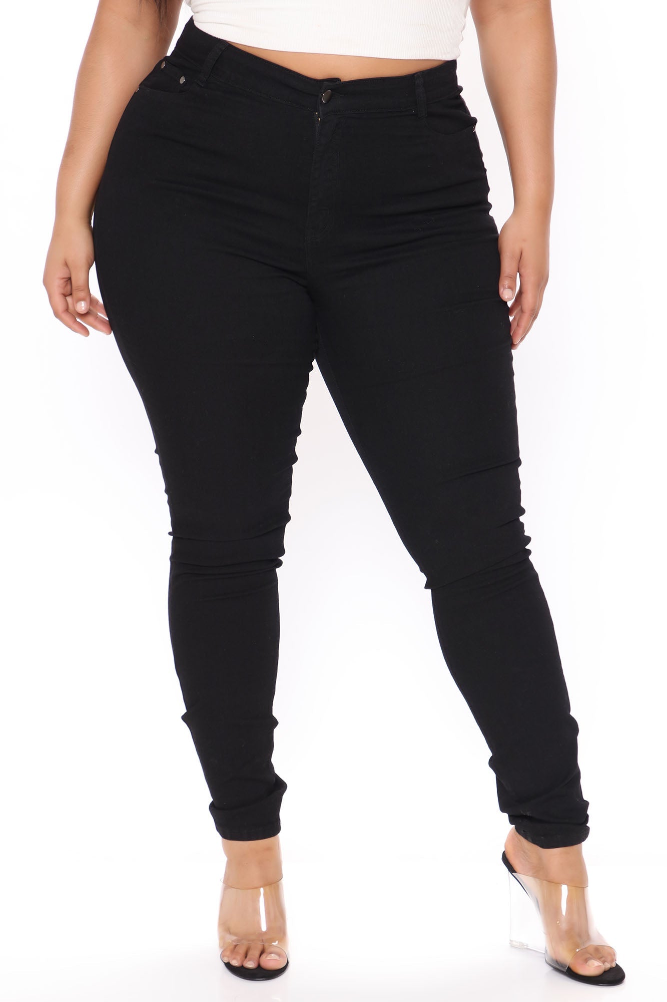 Tall Coraline High Rise Jeans - Black Ins Street