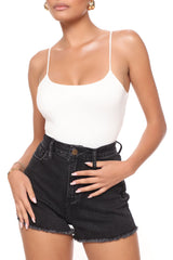 Day And Night Denim Shorts - Black Ins Street