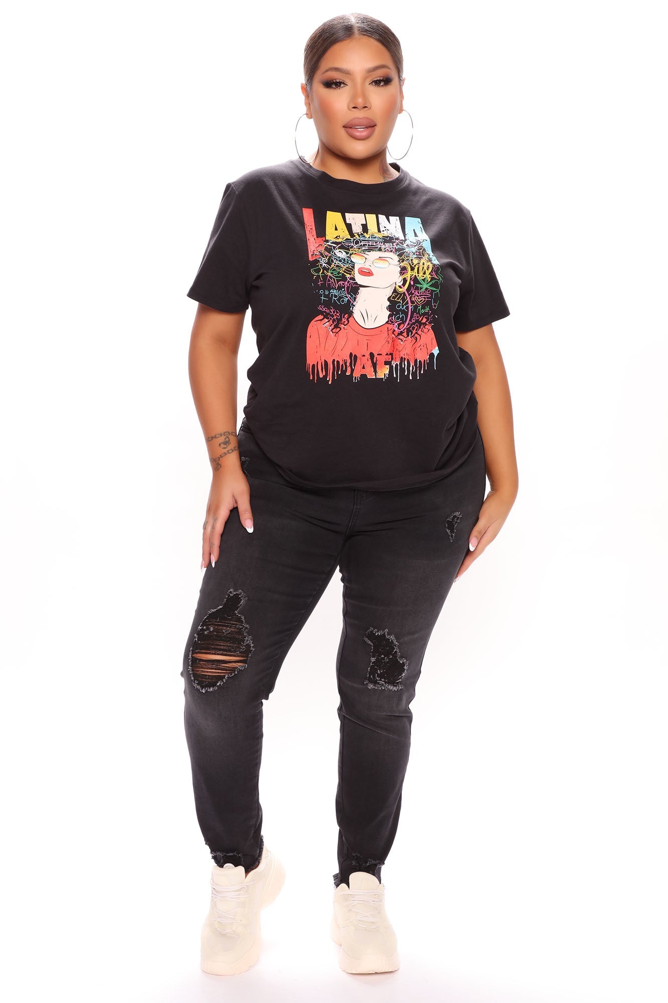 Kaitlyn Sculpting Skinny Jeans - Black Ins Street