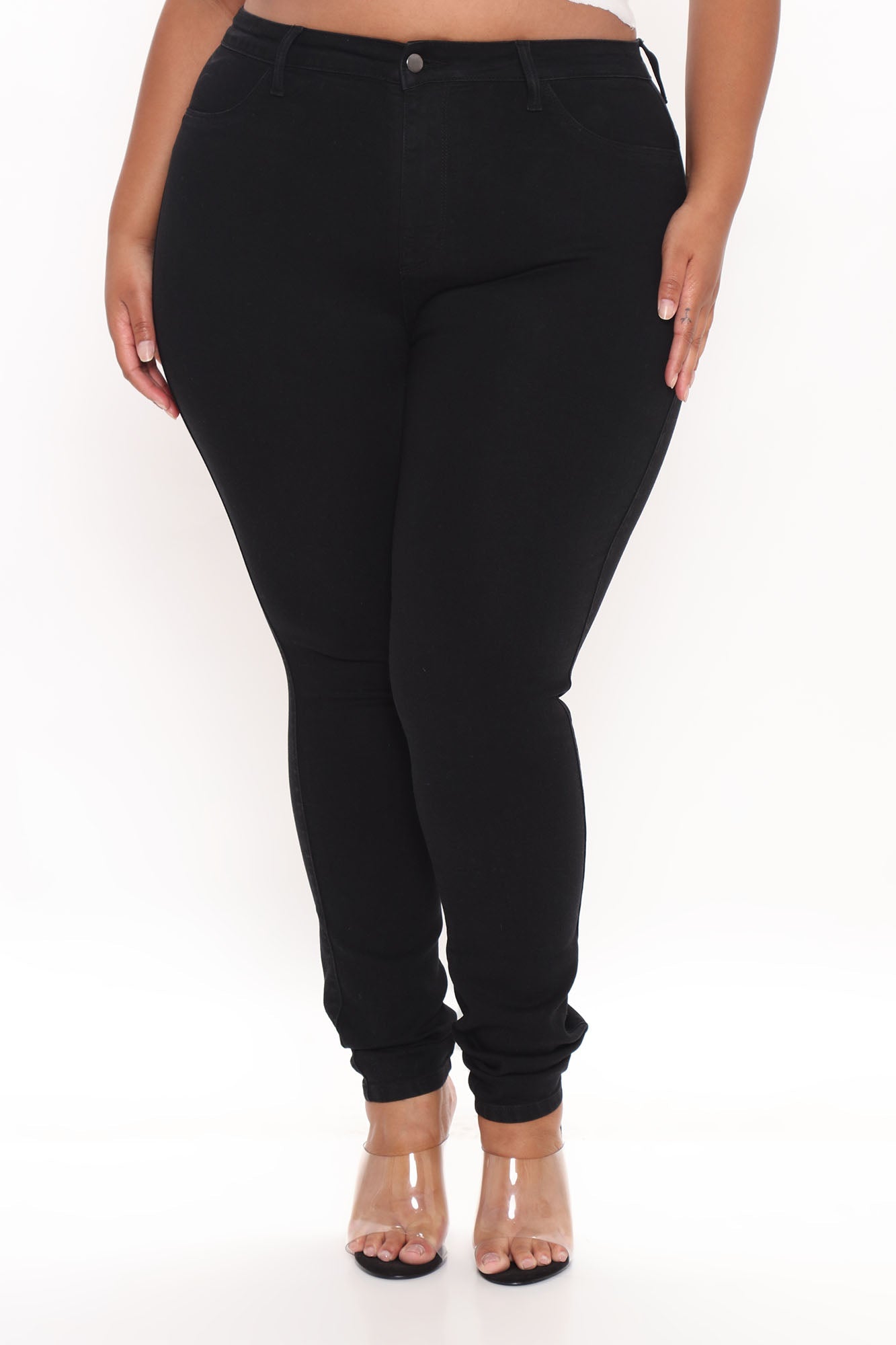 Classic Beauty Skinny Jeans - Black Ins Street