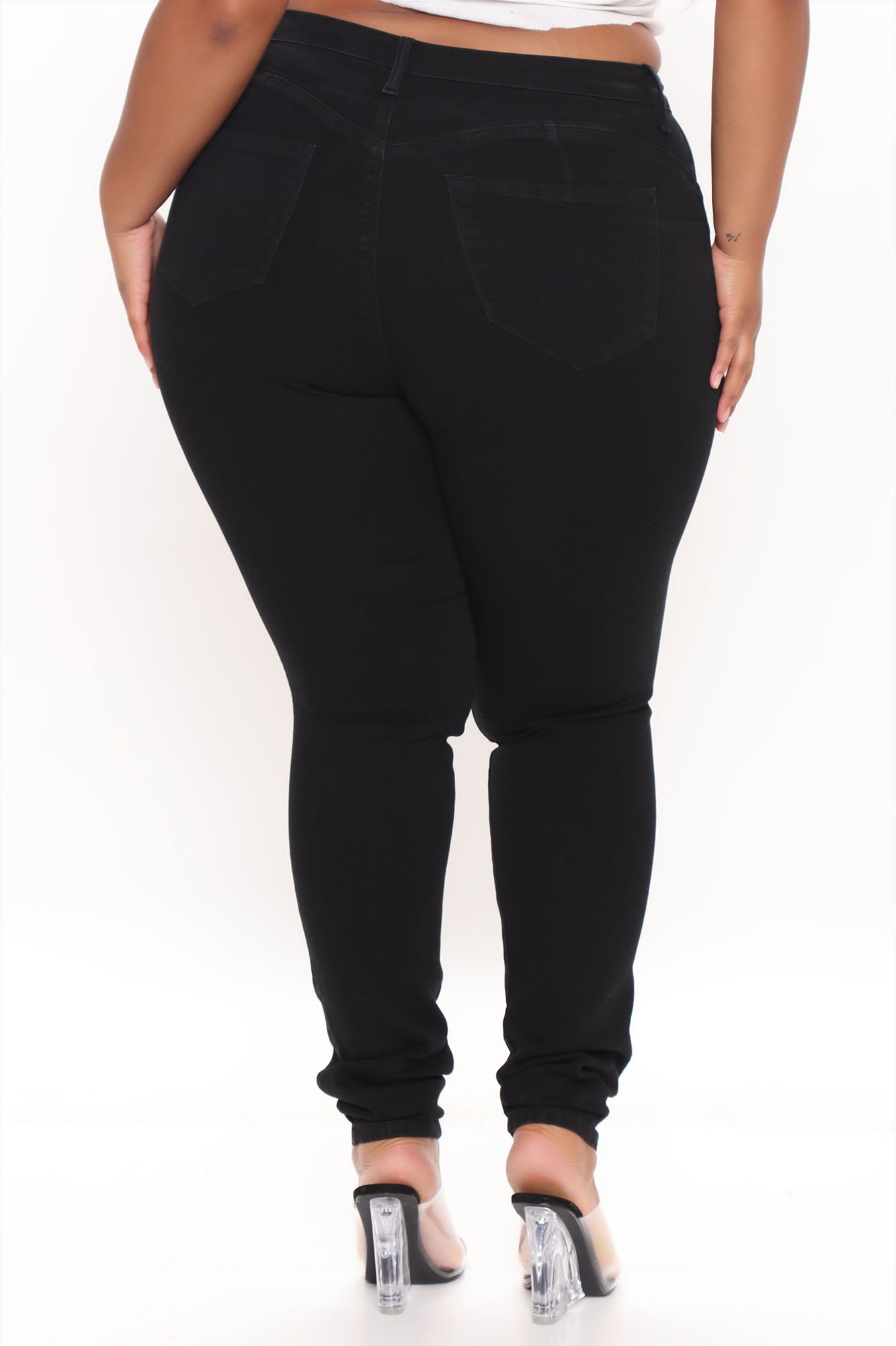 Classic Beauty Skinny Jeans - Black Ins Street