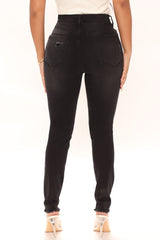 Kaitlyn Sculpting Skinny Jeans - Black Ins Street