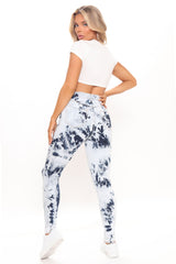Mirror Of The Sky Tie Dye Skinny Jeans - Blue/combo Ins Street