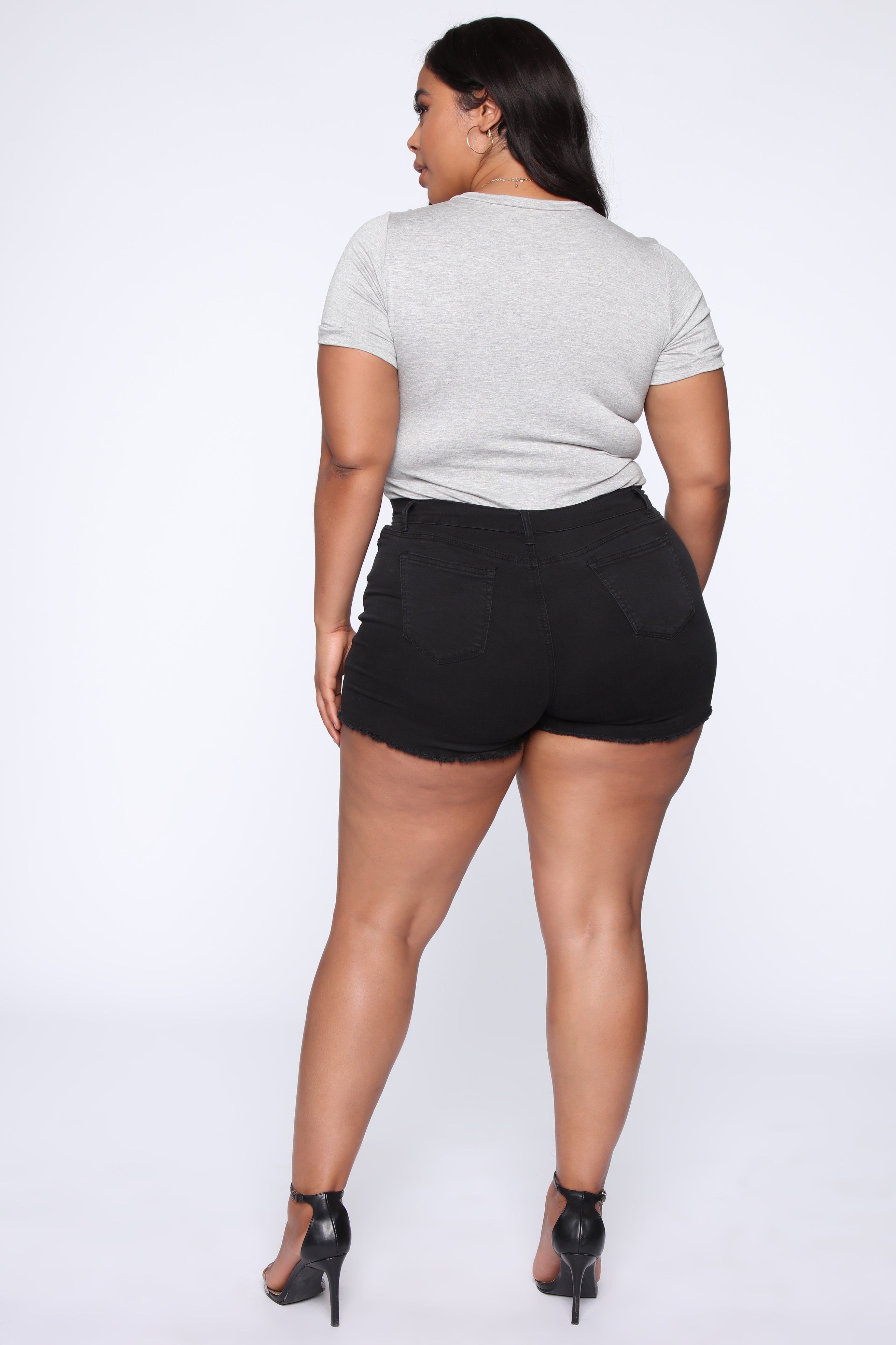 Sorry Mom Shorts - Black Ins Street