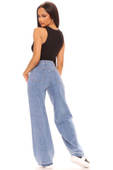 Laurel Canyon Cropped Release Hem Jeans - Medium Wash Ins Street