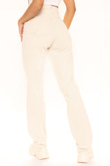 First In Line Straight Leg Jeans - Natural/Combo Ins Street