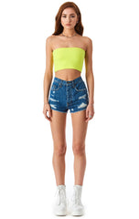 TITANIA LUCIA DENIM SHORT CARMAR