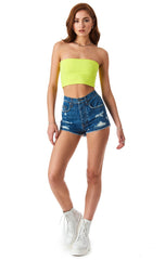 TITANIA LUCIA DENIM SHORT CARMAR