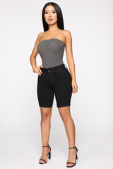 Lift Me Up Bermuda Shorts - Black Ins Street