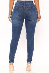 Hannah High Rise Jeans - Dark Denim Ins Street