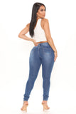 I Just Might Booty Shaping Jeans - Medium Wash Ins Street