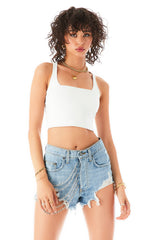 TITANIA SILICA SIDE CHAIN DENIM SHORTS CARMAR