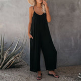 Aliya Relaxed Bamboo Blend Knit Jumpsuit LOVE-003