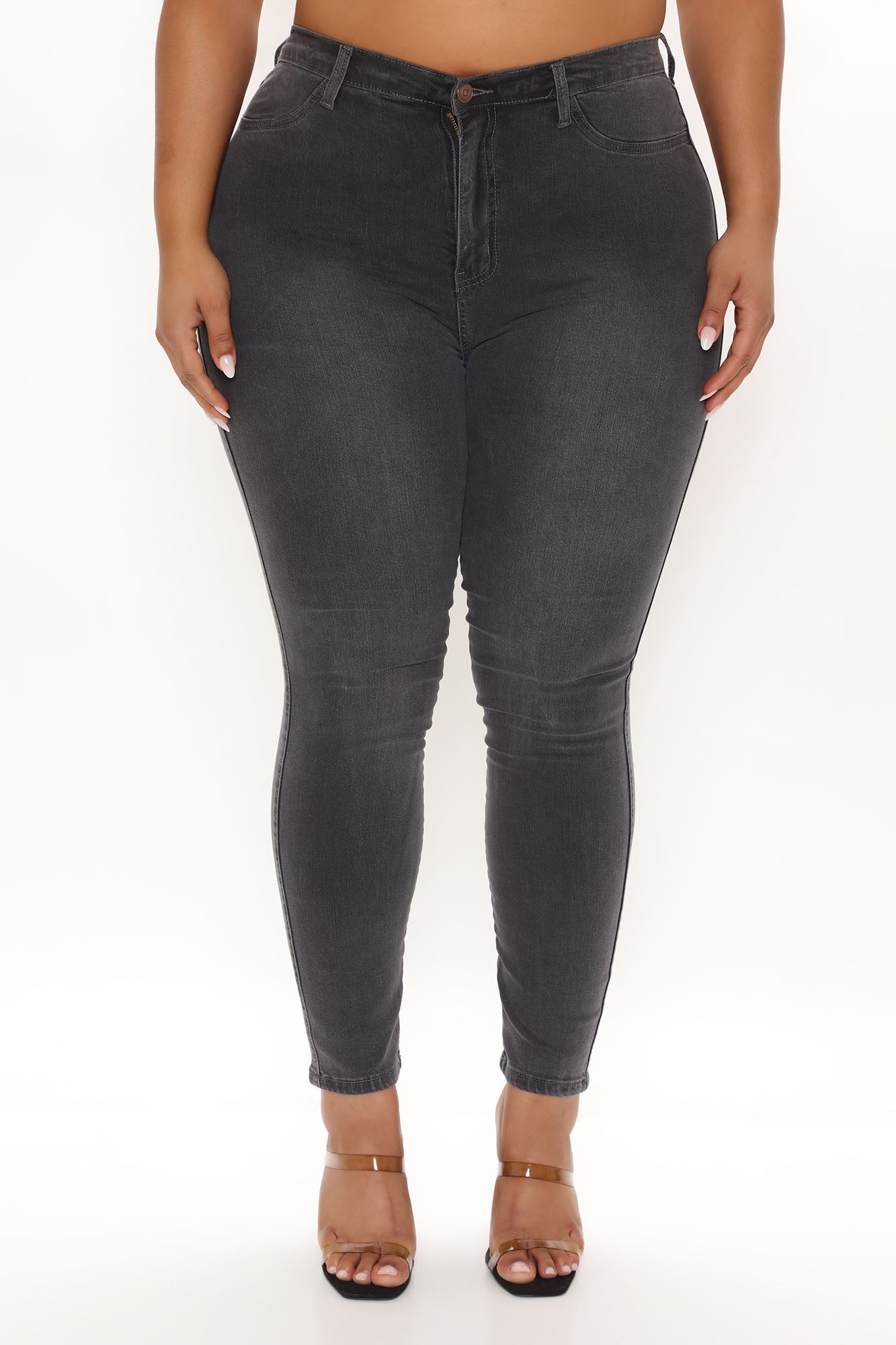 Ray Skinny Jeans - Grey Ins Street