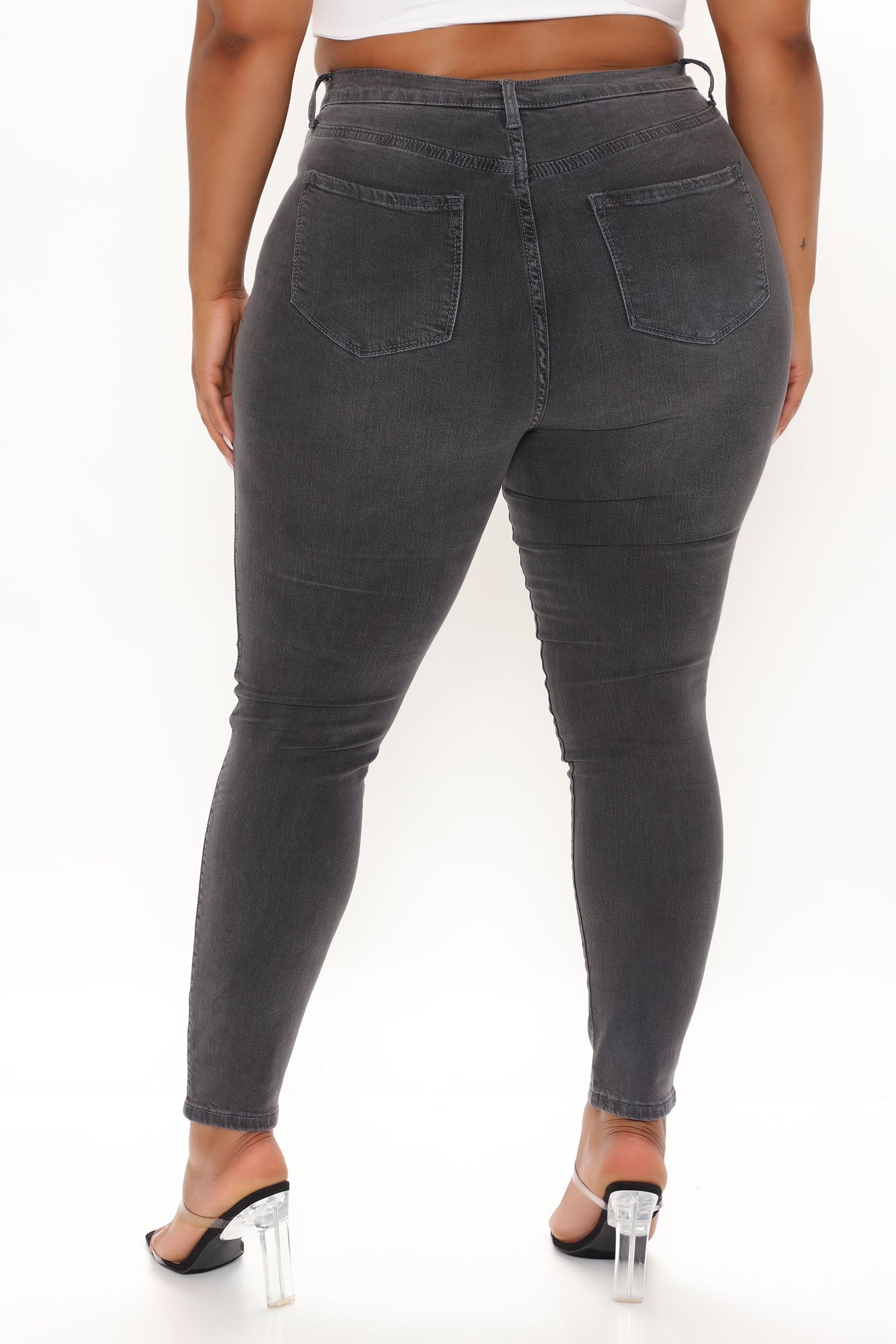 Ray Skinny Jeans - Grey Ins Street