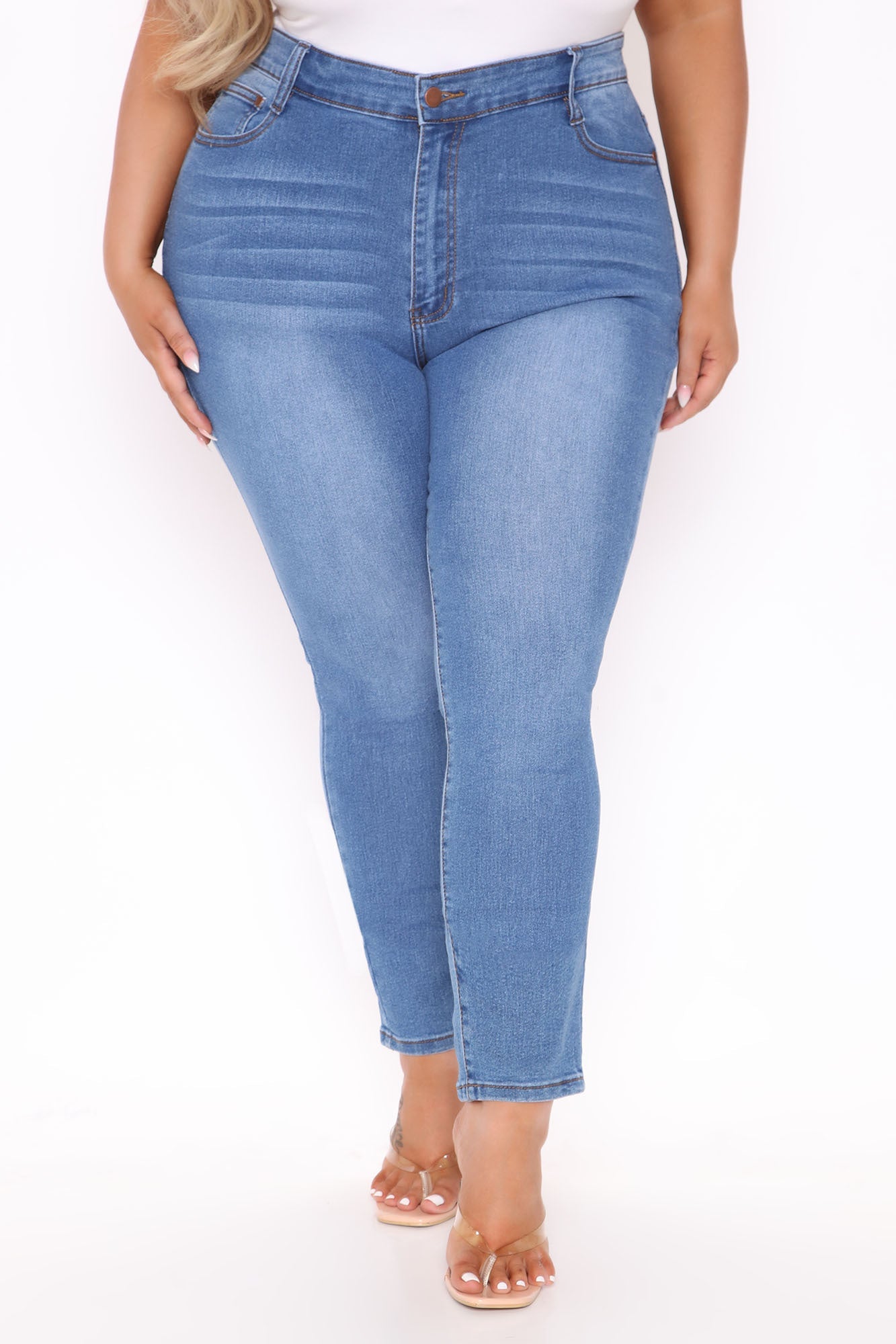 Always Bossy II Skinny Jeans - Medium Denim Ins Street