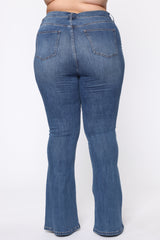 Southern Belle Flare Jeans - Medium Wash Ins Street