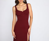 Layla Sleeveless High-Slit Formal Dress Ins Street