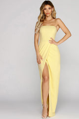 Serena Strapless Wrap Gown Ins Street