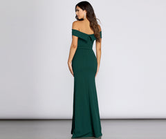 Layci Formal High Slit Dress Ins Street