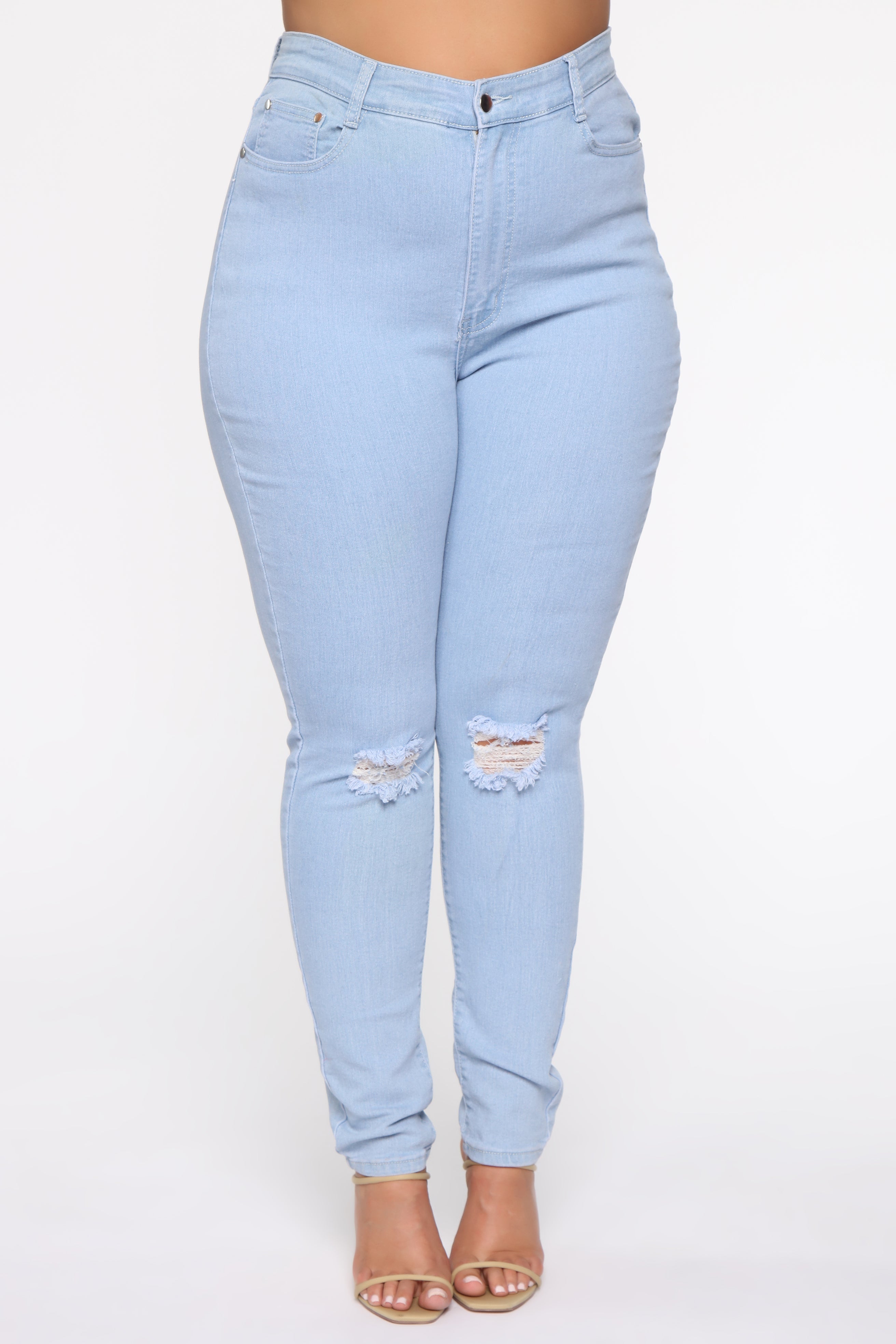 Do My Dance High Waist Jeans - Light Ins Street