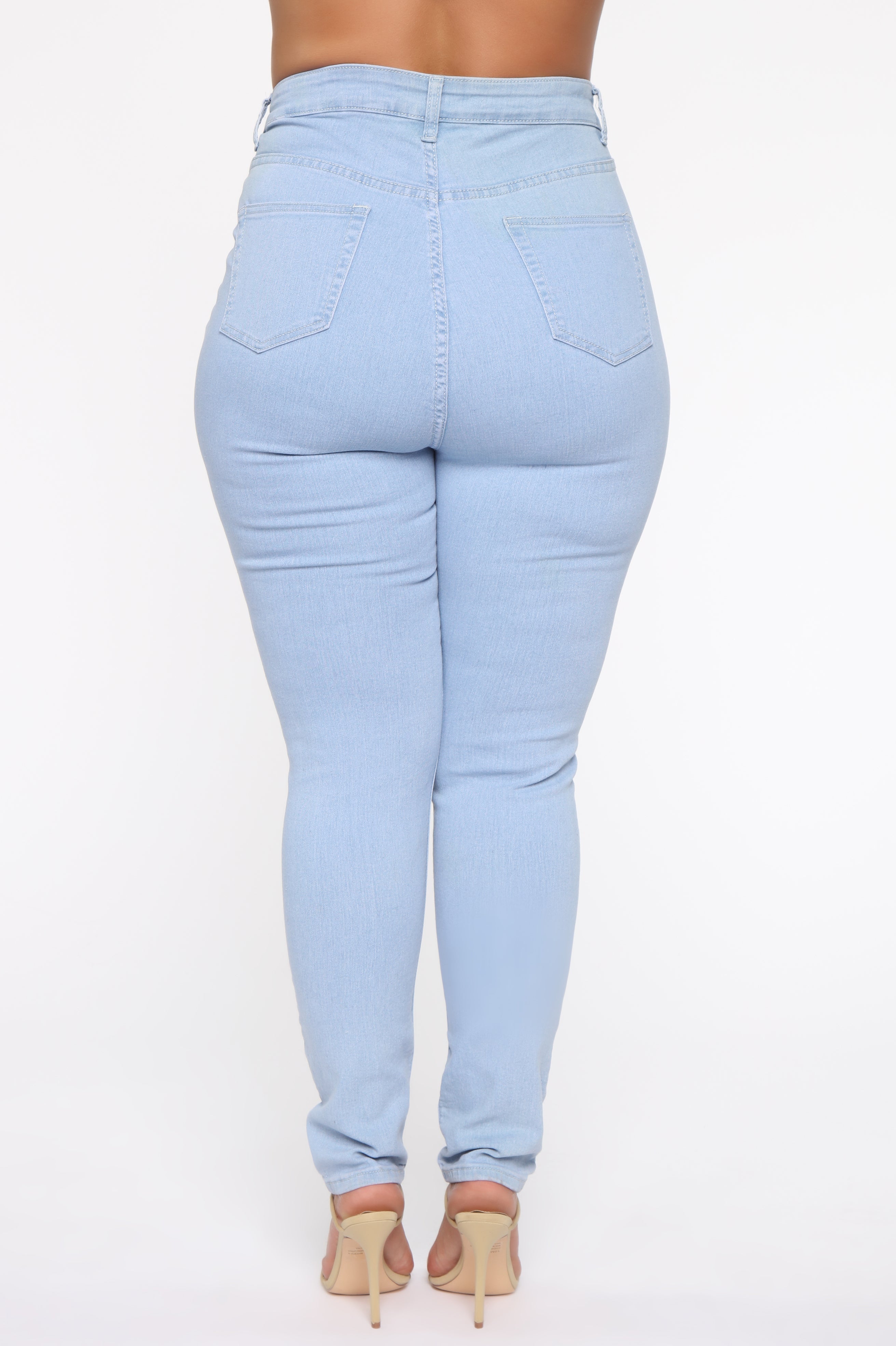Do My Dance High Waist Jeans - Light Ins Street