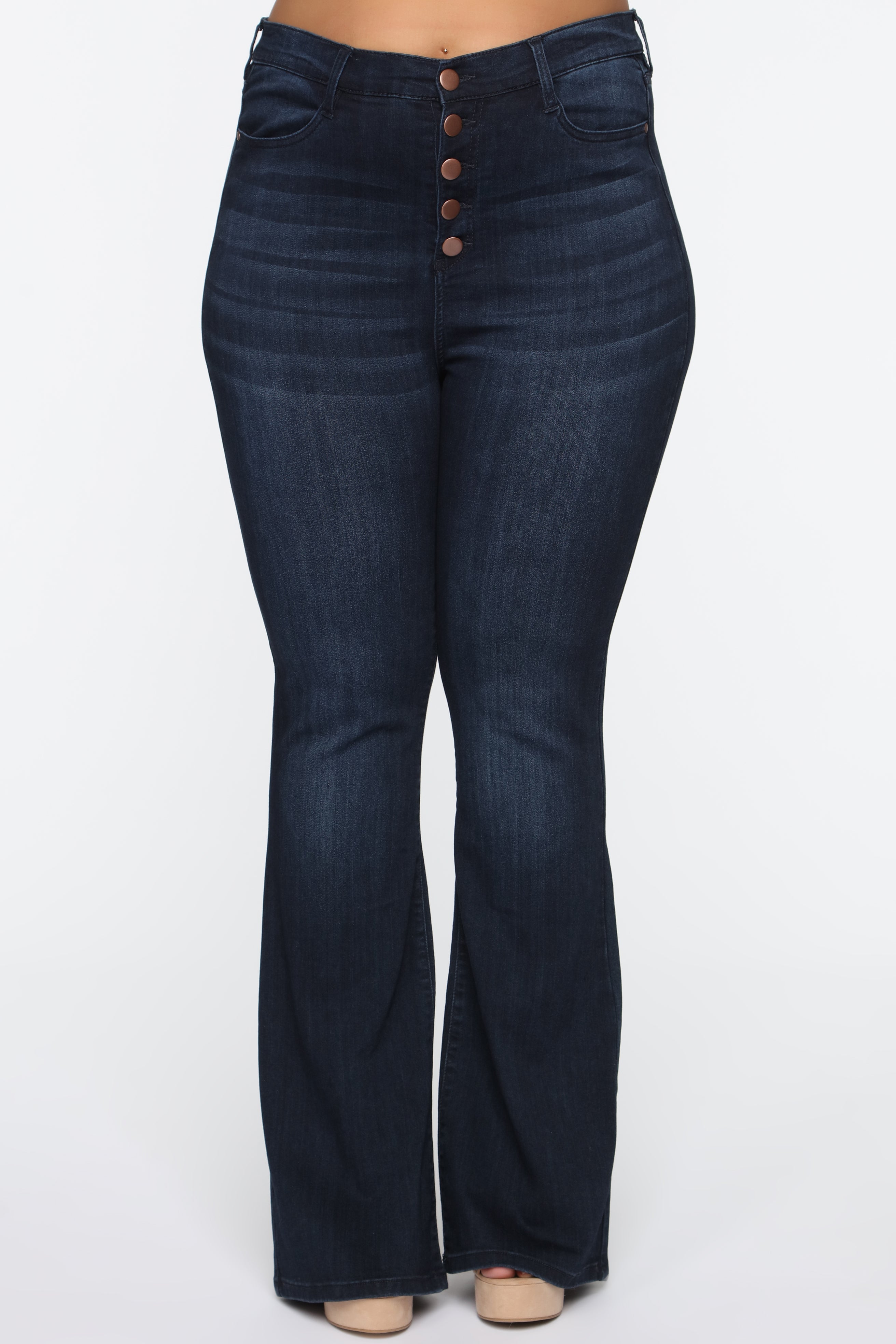 All Flared Up Jean - Dark Denim Ins Street