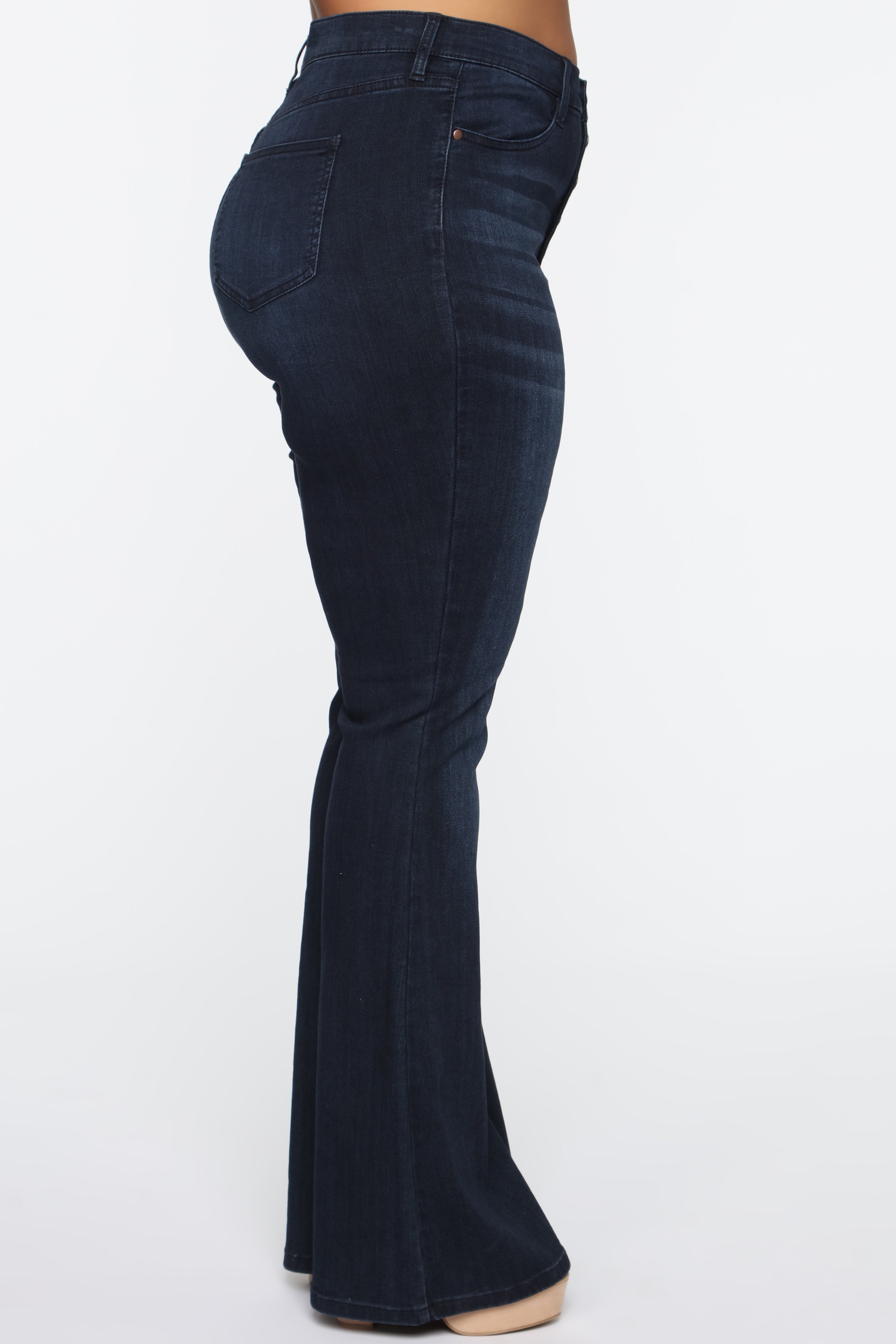 All Flared Up Jean - Dark Denim Ins Street